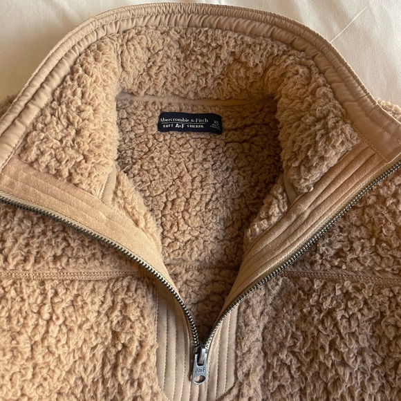 Abercrombie Half Zip Sherpa XS - Picture 10 of 10